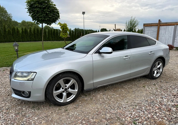 Audi A5 cena 38500 przebieg: 161710, rok produkcji 2009 z Żukowo małe 211